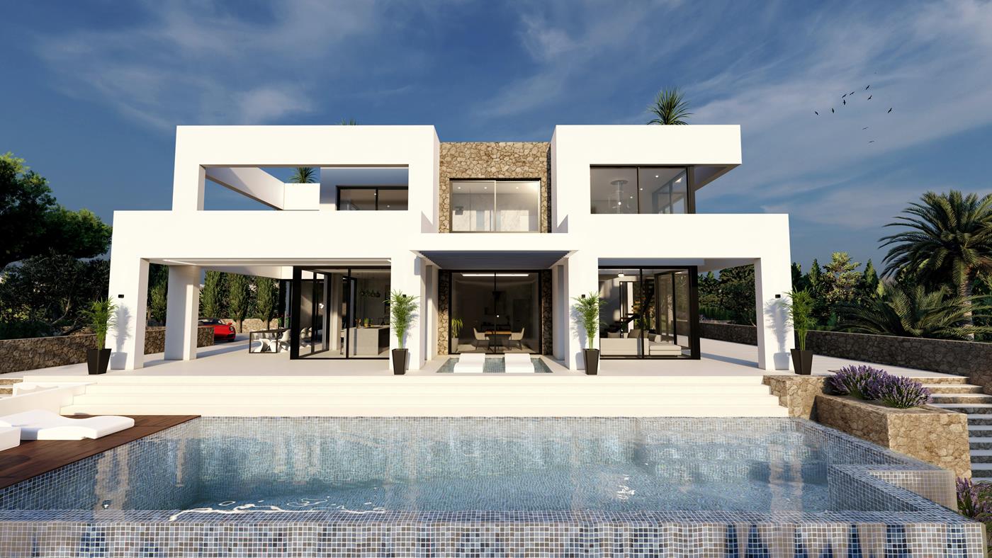 villa-en-construccion en benissa · fustera 1960000€
